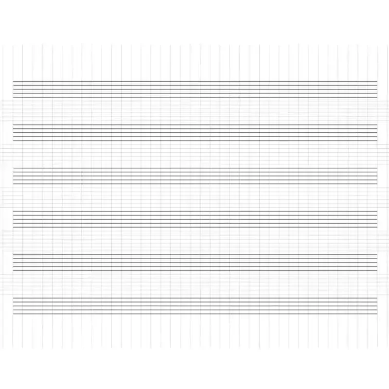 Školní notový sešit na hudební výchovu • A5 - malý • 8 listů • notová osnova
