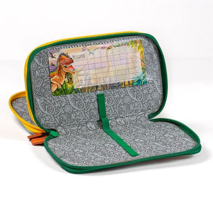 Penál dvoupatrový Jurassic ADVENTURE