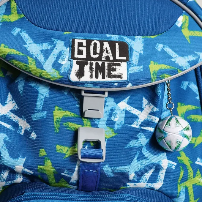 Anatomický školní batoh GOAL TIME modrý