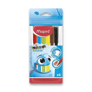 Školní fixy MAPED 6 barev