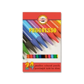 Pastelky Progresso - KOH-I-NOOR - 24 barev