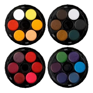 Anilinky - vodové barvy KOH-I-NOOR - 24 barev