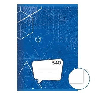 Školní sešit 540 • A5 - malý • 40 listů • nelinkovaný - čistý