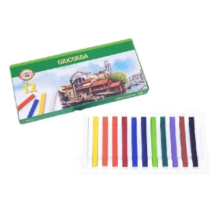 Olejová křída GIOCONDA - KOH-I-NOOR - 12 barev 