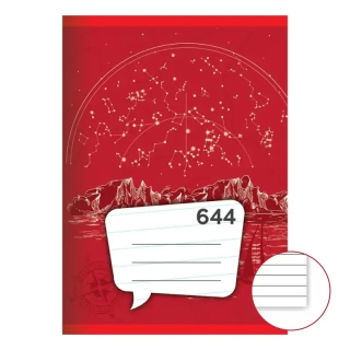 Školní sešit 644 • A6 - Notýsek • 40 listů • linkovaný