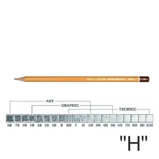 Tužka grafitová 1500 H Koh-i-Noor
