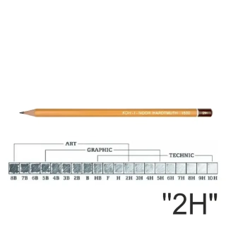 Tužka grafitová 1500 2H Koh-i-Noor