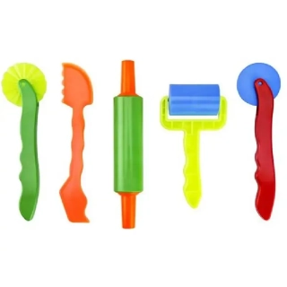 Sada na modelování s válečkem - 5 kusů