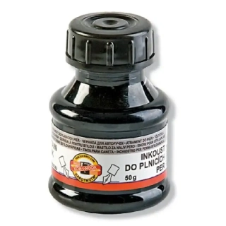 Inkoust do plnicích per KOH-I-NOOR - černý 50g