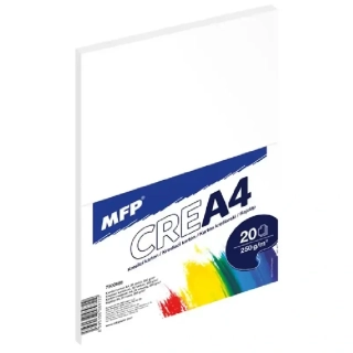 Kreslící karton - čtvrtka A4 - 20ks, 210 x 297 mm • 250g