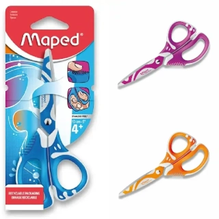 Školní nůžky MAPED ZENOA FIT | 13 cm, 4+