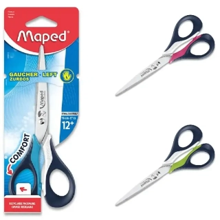 Školní nůžky MAPED SENSOFT | 16 cm, 12+ pro LEVÁKY