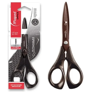 Speciální kancelářské nůžky MAPED TITANIUM - 17 cm