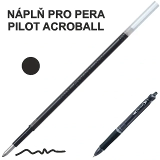 Náplň do kuličkového pera PILOT Acrobal - černá
