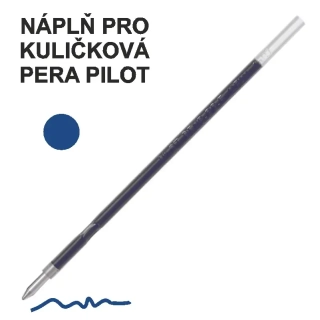 Náplň do kuličkového pera PILOT - modrá | RéxGrip, SuperGrip