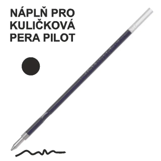 Náplň do kuličkového pera PILOT - černá | RéxGrip, SuperGrip