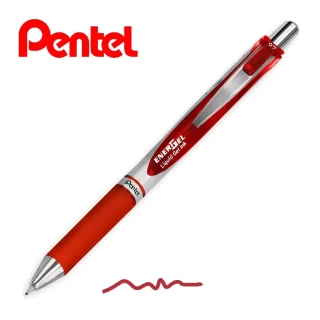 Gelové pero PENTEL EnerGel, 0.7 - červený