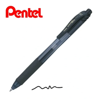Gelové pero PENTEL EnerGel BL-107, 0.7 - černý