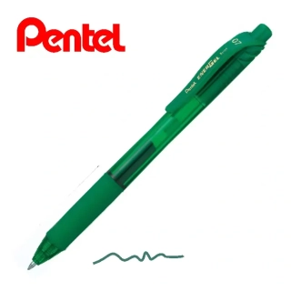Gelové pero PENTEL EnerGel BL-107, 0.7 - zelený