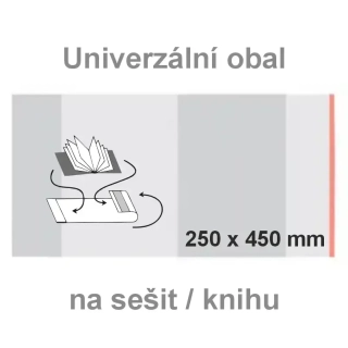 Univerzální obal 250 x 450 mm • s lepicím proužkem