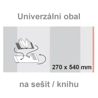 Univerzální obal 270 x 540 mm • s lepicím proužkem
