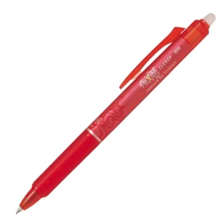 Gumovací pero PILOT FriXion Ball Clicker 0,5 - červený