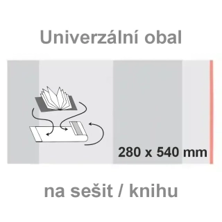 Univerzální obal 280 x 540 mm • s lepicím proužkem