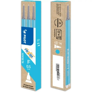 Náplň do gumovacího pera PILOT FriXion Point (jehlička) 0,5 - světle modrá - 3ks