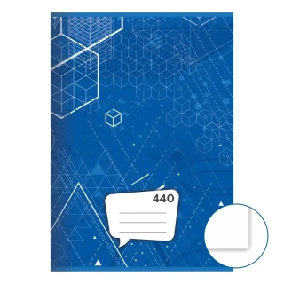 Školní sešit 440 • A4 - velký • 40 listů • nelinkovaný - čistý