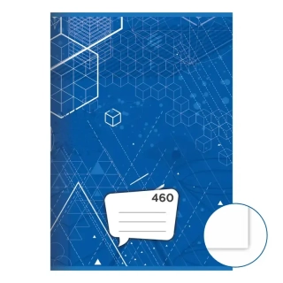 Školní sešit 460 • A4 - velký • 60 listů • nelinkovaný - čistý