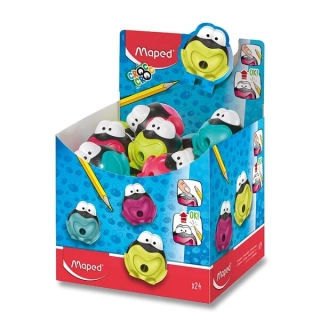 Ořezávátko Maped Croc Croc signal - 1 otvor, mix barev