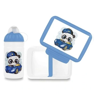Set Zdravá lahev 0,5 l a Zdravá sváča - Panda driver