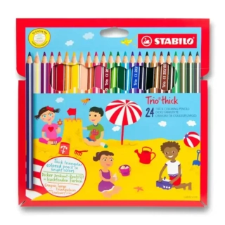 Pastelky STABILO Trio - 24 berev